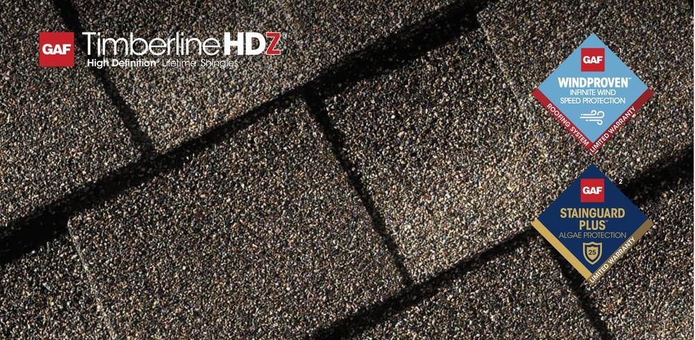 GAF Timberline HDZ roof — NLR project