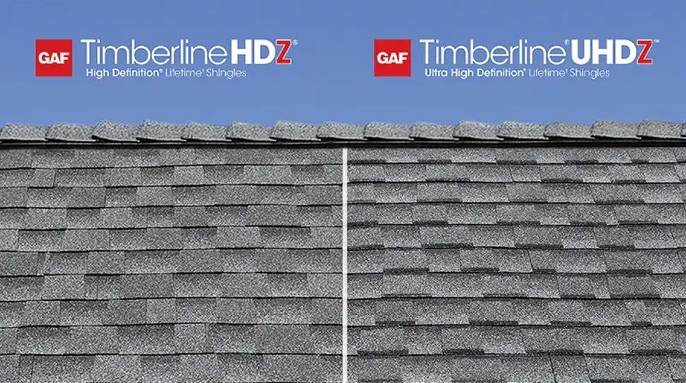GAF Timberline UHDZ roof — NLR project